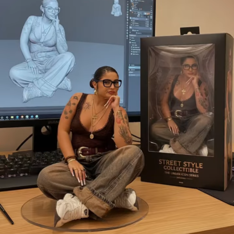 Transforme sua foto em miniatura 3D