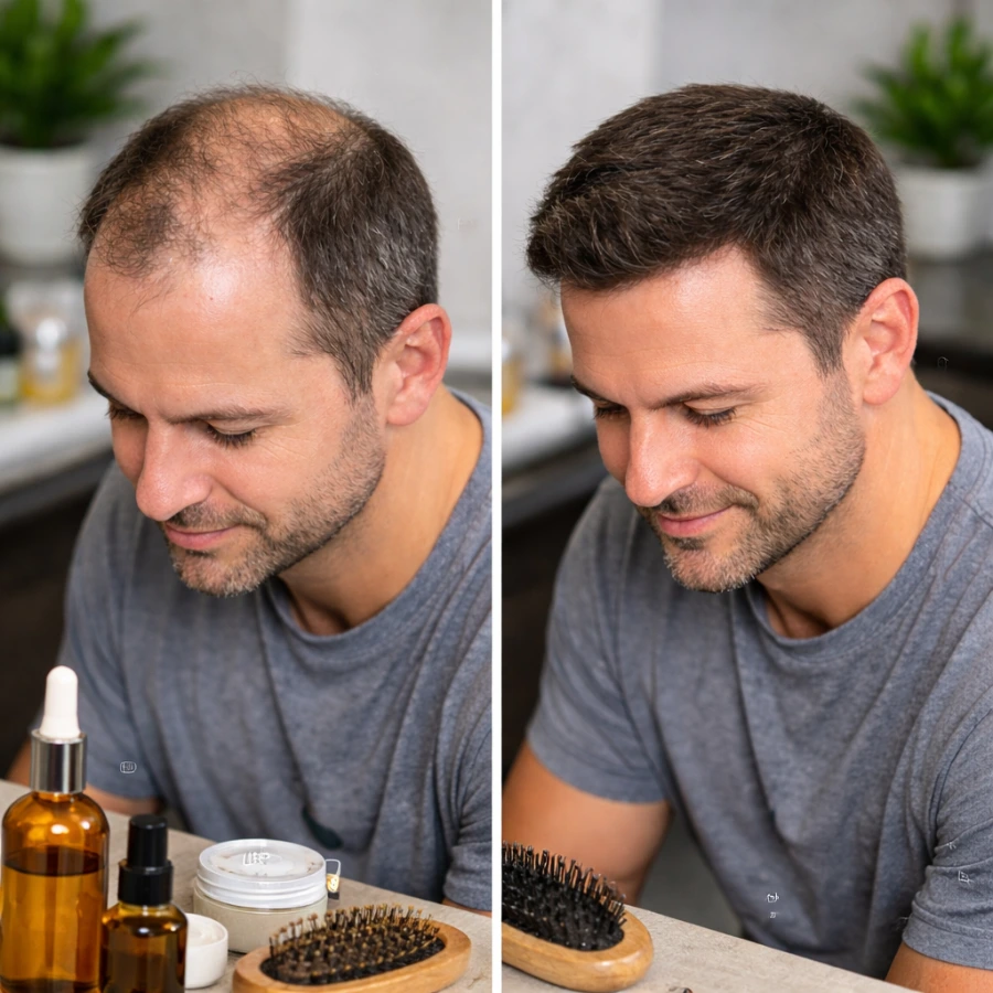 Como acabar com sua calvíce: Tratamentos Caseiros