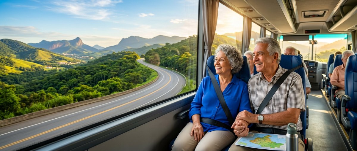 BenefÃcios de viagens para idosos grátis