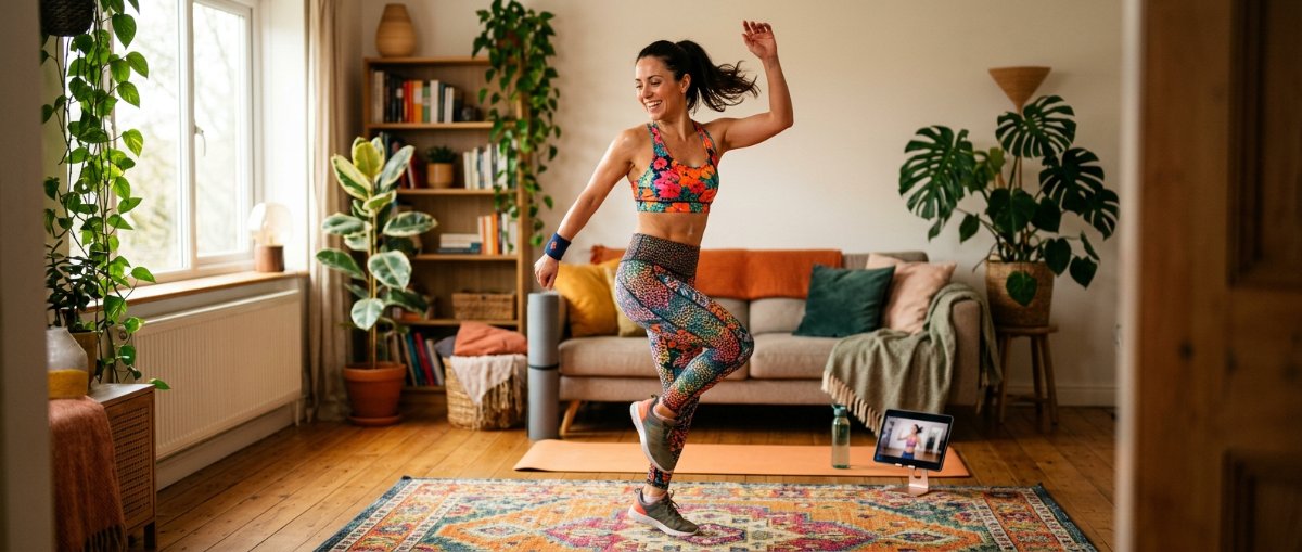Como perder peso em casa com zumba