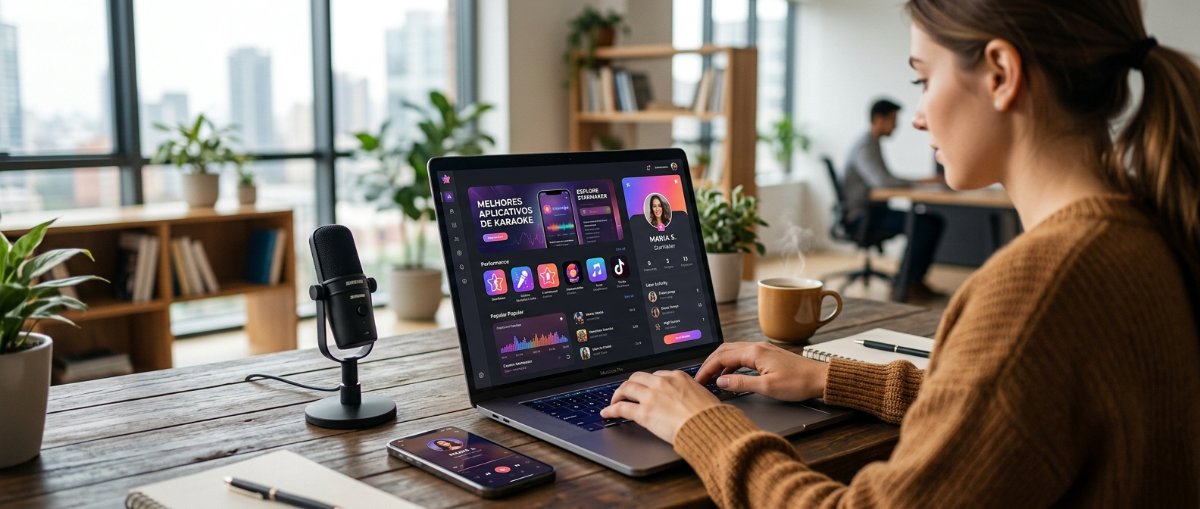 Melhores aplicativos de karaoke online